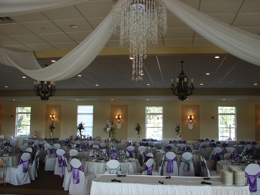 Chair Covers Of Lansing Columns And Backdrops